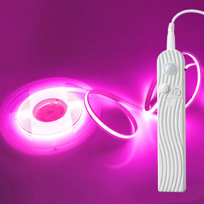 Dual Mode Adjustable 5V COB LED Strip Motion Sensor Night Light, Smart Induction Lamp for Bathroom Bedroom Bedside Home Decor