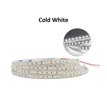5M 10M 24V 2835 Full Spectrum LED Strip Light 120Leds/m IP20 Cold /Warm/Natural White Ra98 Flexible Ribbon Reading Work Lights