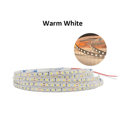5M 10M 24V 2835 Full Spectrum LED Strip Light 120Leds/m IP20 Cold /Warm/Natural White Ra98 Flexible Ribbon Reading Work Lights